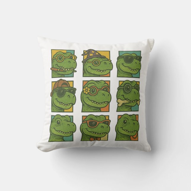 Coussin Trendosaurus Rex (Recto)