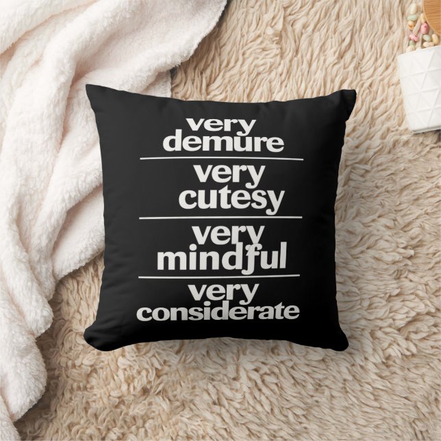 Coussin Très Démocratie Très Cutesy Très Considérable Démo (Couverture)