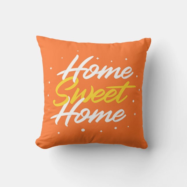 Coussin Très mignon Maison Sweet Home (Recto)