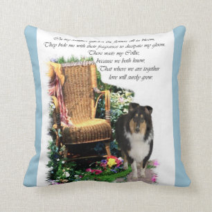 Coussin Tri Color Collie Art Cadeaux