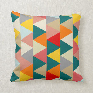 Coussin Triangle géométrique scandinave