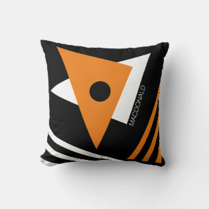 Coussin Triangles géométriques Abstraits modernes