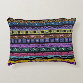 Coussin tribal d'accent de motif