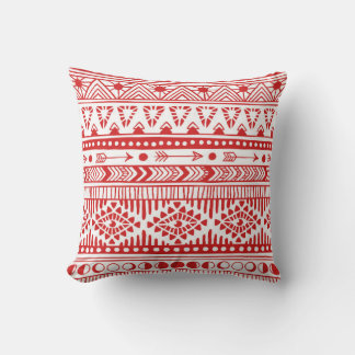 Coussin Tribal ethnique sans frontières motif 7