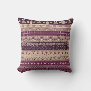 Coussin Tribale égyptienne : Ancien sans couture