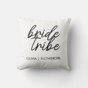 Coussin Tribe de mariée   Fleur moderne