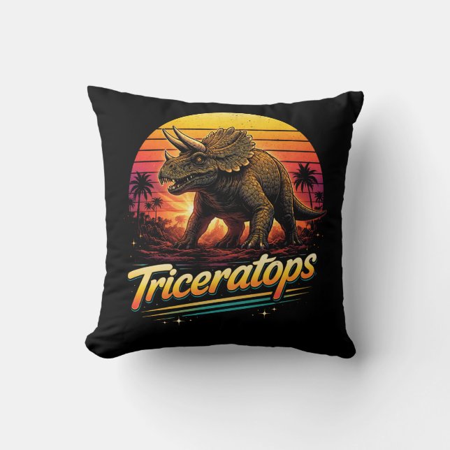Coussin Triceratops (Recto)