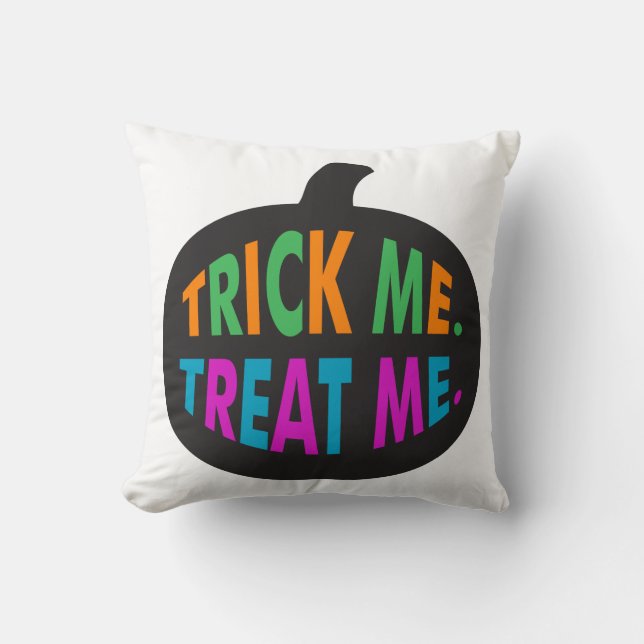 Coussin Trick Me Treat Me Multi-Color (Recto)