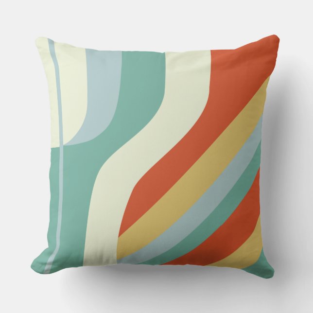 Coussin "Tripe de l'âge spatial" (Recto)