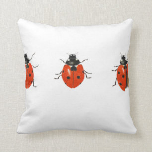 Coussin Trois coccinelles 2013