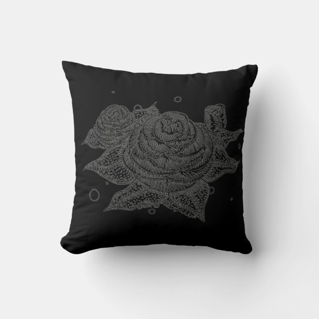 Coussin Trois roses (Recto)