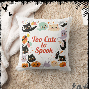 Coussin Trop mignon pour effrayer   ExDesigner   Halloween