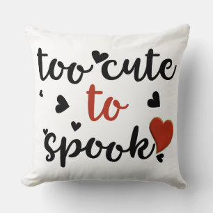 Coussin trop mignon pour Halloween effrayant