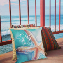 Tropical Starfish Seas the Day Texte personnalisé