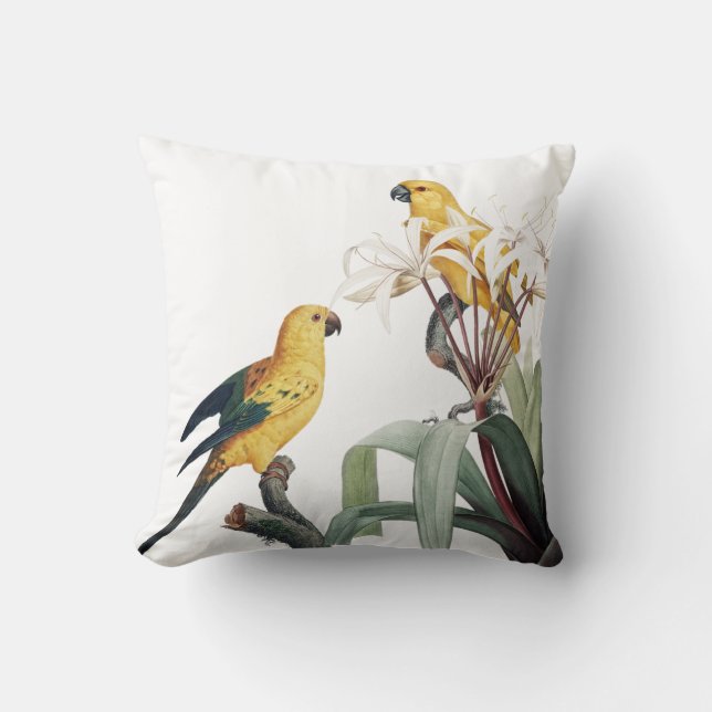  Coussin Tropical whispers Throw Pillow (Front)