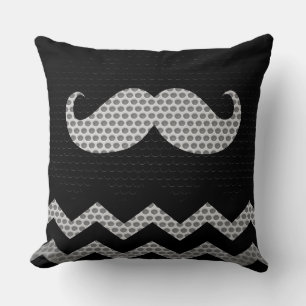 Coussin Trou en Chevron de Moustache