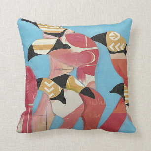 Coussin Troupeau des Flamants roses