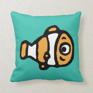 Coussin Trouver Dory Caricature Nemo