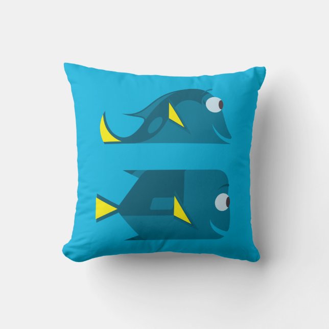 Coussin Trouver Dory| Jenny et Charlie (Recto)