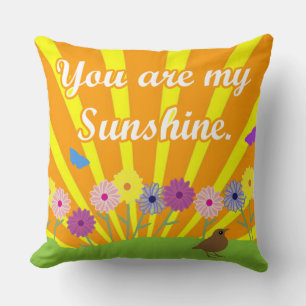 Coussin Tu Es Mon Soleil Mignon