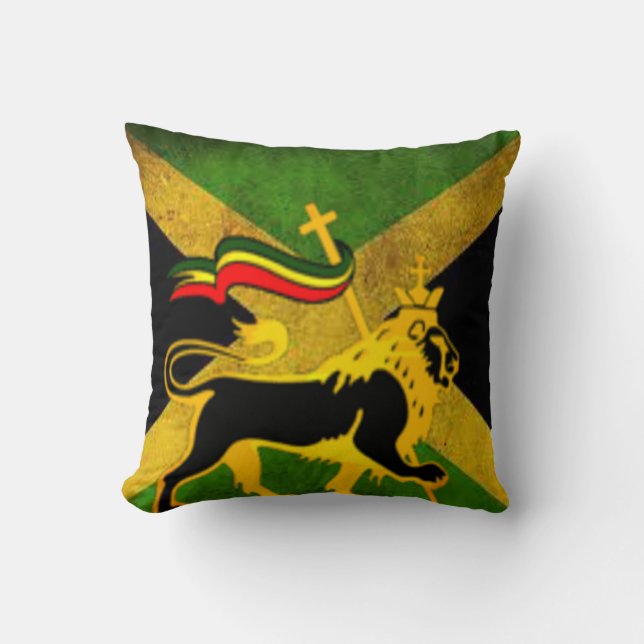 Coussin Tuf Jahmaica de Dutty (Recto)