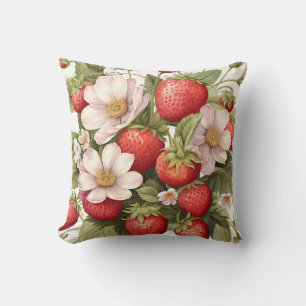 Coussin Tumbler à Fraise   Tumbler de Fruits   Tumble d'Ét