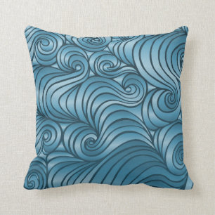 Coussin turquoise de remous