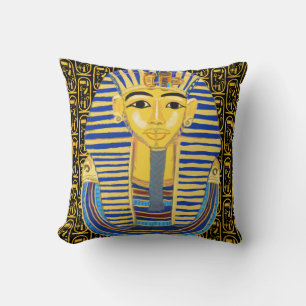 Coussin Tutankhamun Gold Mask et Cartouche