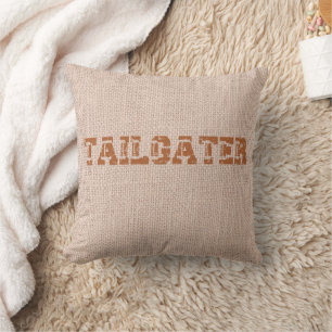 Coussin Typographie du football de Tailgater