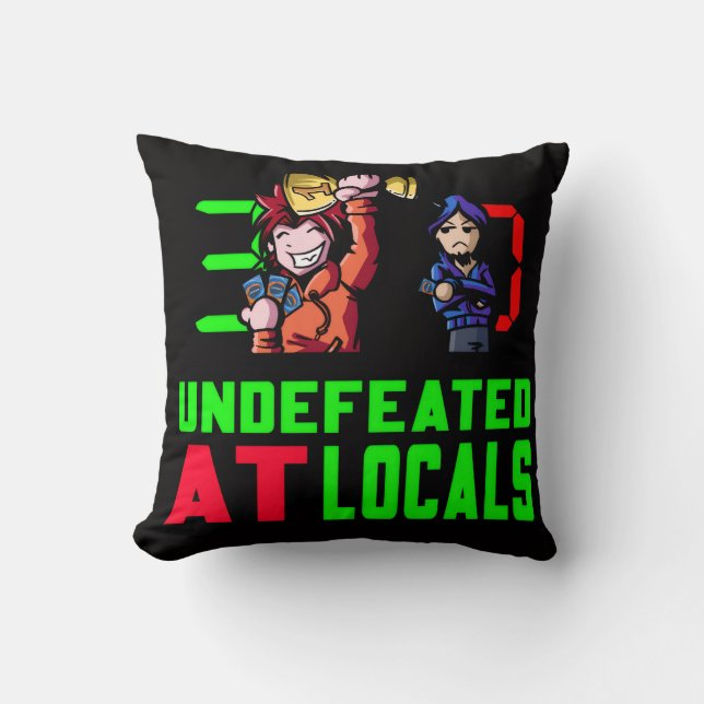 Coussin UaL Throw Pillow (Recto)