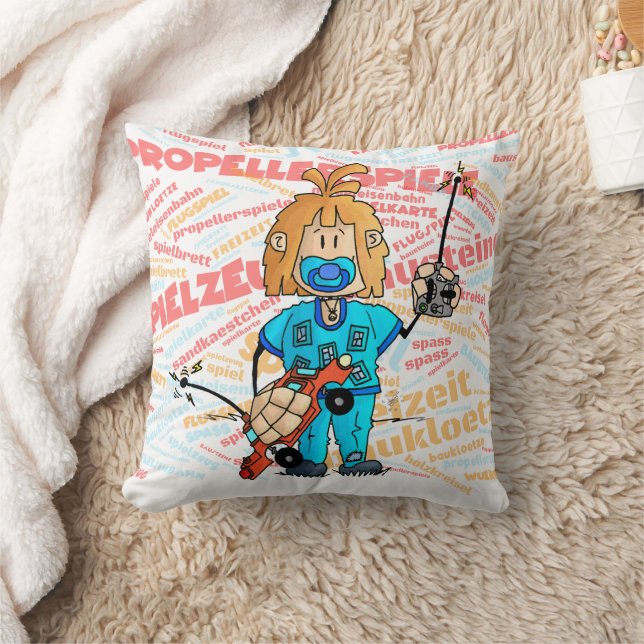 Coussin Ugo - jouets / (Couverture)