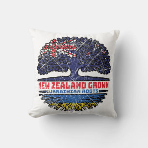 Coussin Ukraine Ukrainian New Zealander
