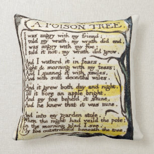 Coussin "Un arbre de poison", plaquent 50 (Bentley 49) des