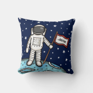 Coussin Un astronaute spatial personnalisé Cosmonaut Cushi