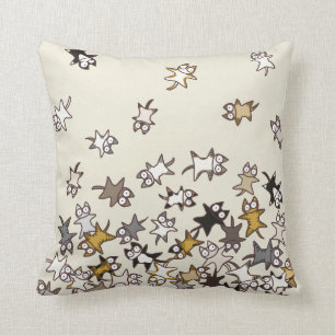 Coussin Un bon nombre de chats