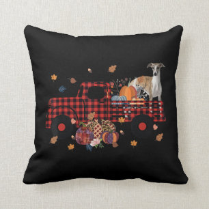 Coussin Un cadeau d'Halloween pour le camion Citrouille Wh