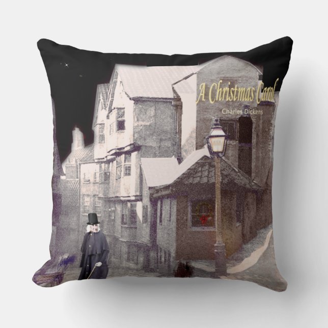 Coussin Un chant de Noël (Recto)