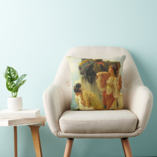 Coussin Un coin privilégié de Sir Lawrence Alma-Tadema