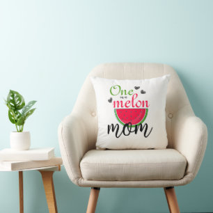 Coussin Un dans une maman melon Watermelon