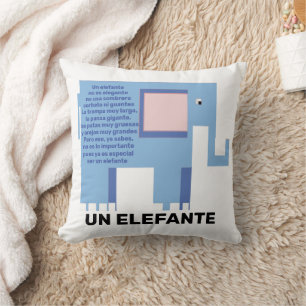 Coussin un éléphant