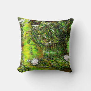 Coussin Un étang aux pensées impures