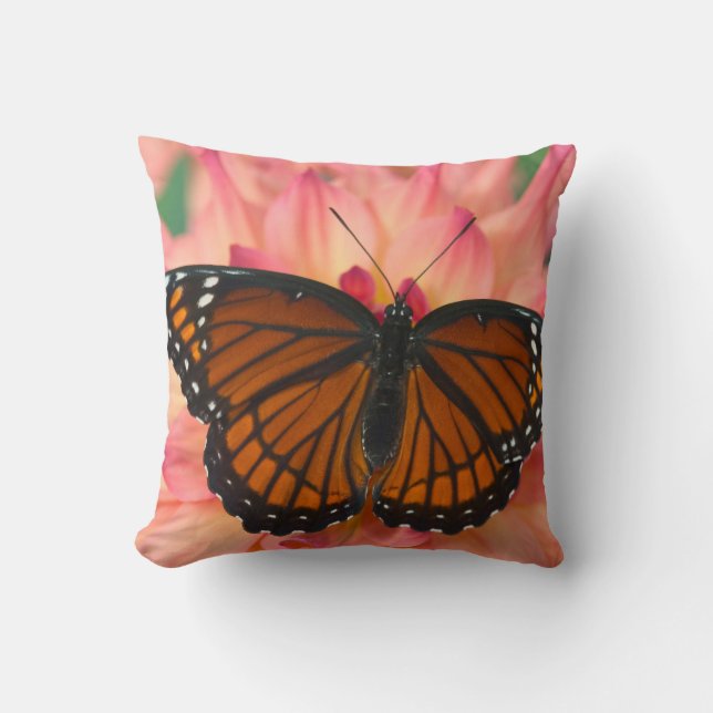 Coussin Un imitateur du monarque papillon (Recto)