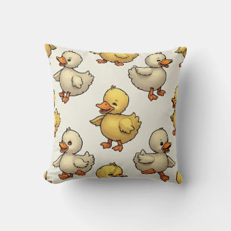 Coussin un mignon canard