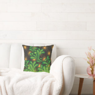 Coussin un miroir et quelques plantes