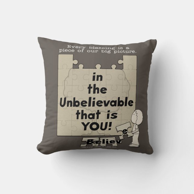 Coussin Un morceau de la grande image (Recto)