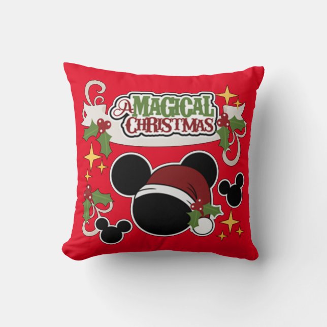 Coussin Un Noël magique (Recto)