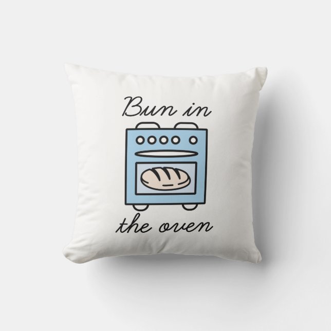 Coussin Un Pain Dans Le Four (Recto)