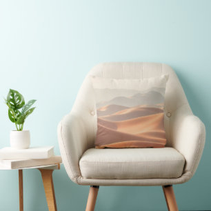 Coussin Un paysage désertique serein et époustouflant avec
