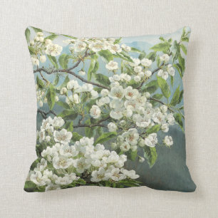 Coussin Un poirier à fleurs