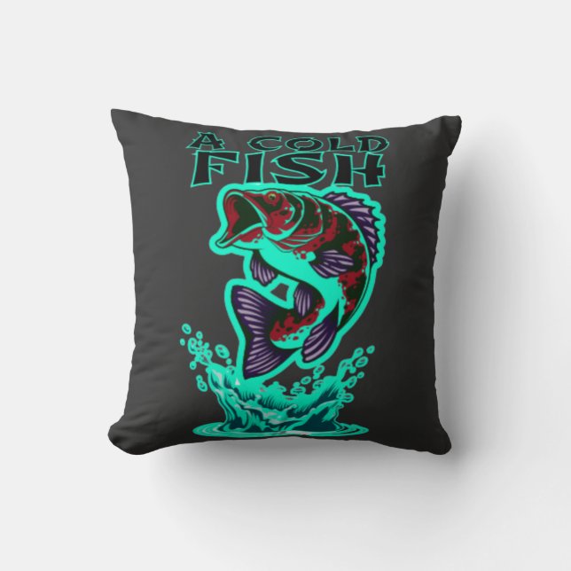 Coussin un poisson froid (Recto)